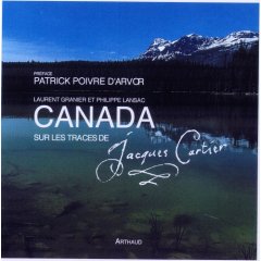 beau livre Sur les traces de Jacques Cartier