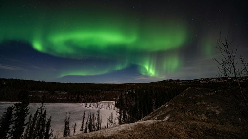  Aurores boreales yukon